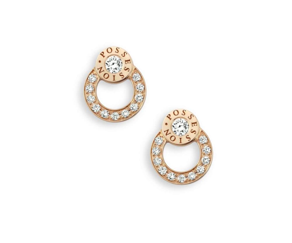 Piaget Possession Collection Diamond Rose Gold Luxury Las Earrings