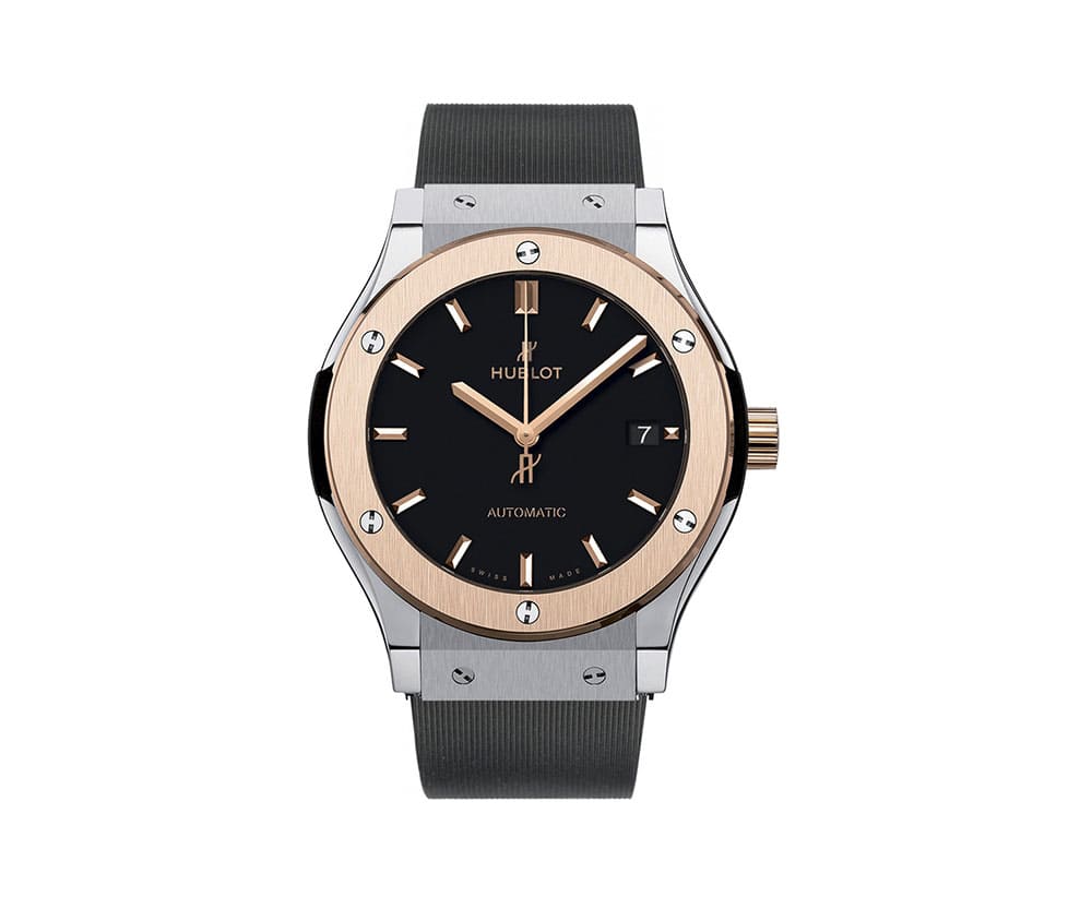 hublot titanium king gold