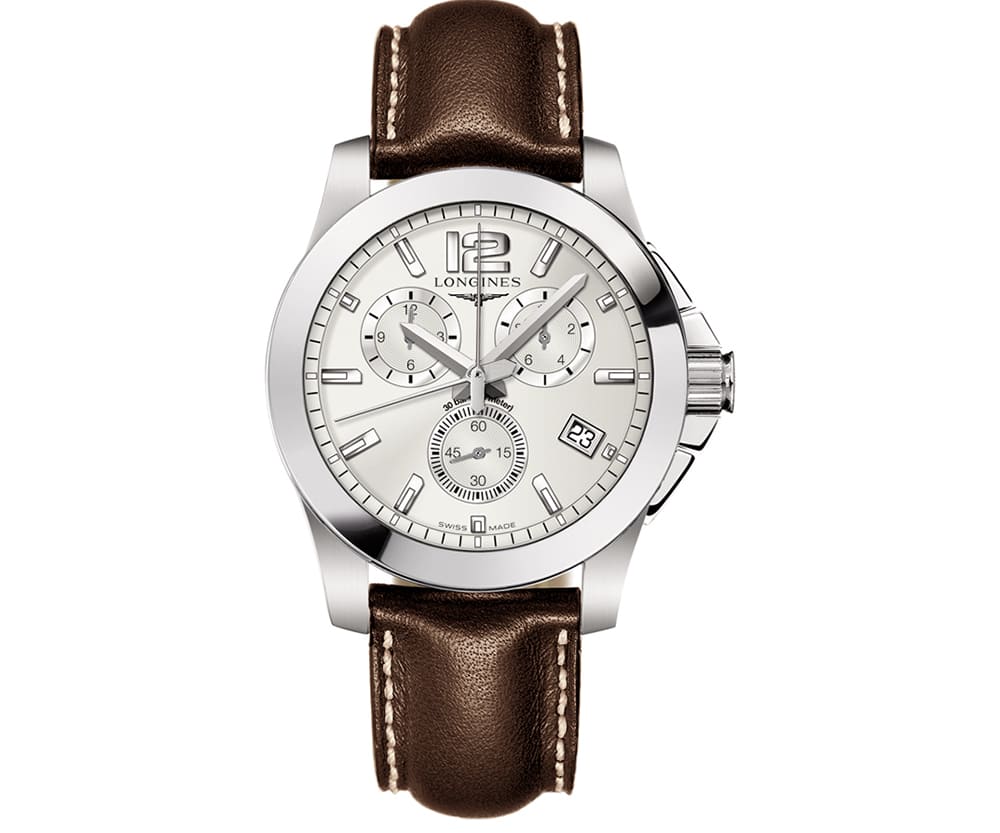 Longines quartz chronograph Clearance