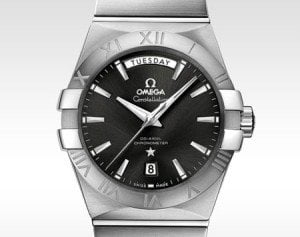 OMEGA CONSTELLATION DAY-DATE CO-AXIAL AUTOMATIC 38 mm MENS COLLECTION @majordor