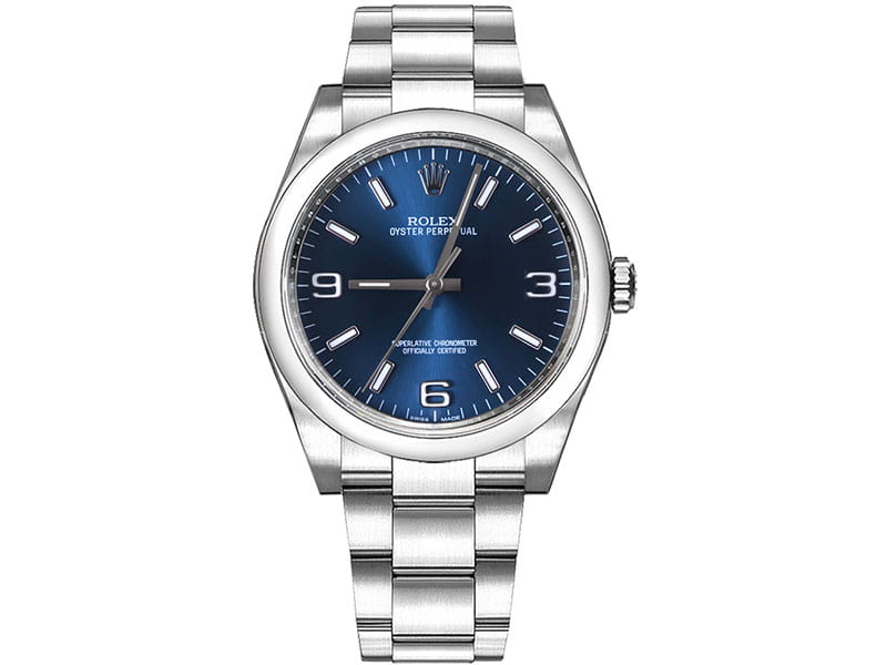 rolex oyster perpetual blue 36