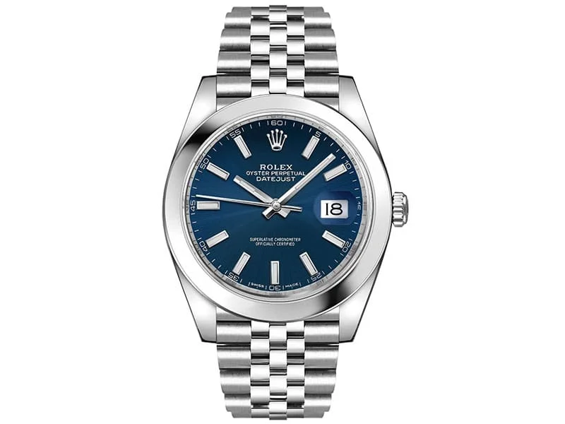 oyster perpetual datejust blue dial