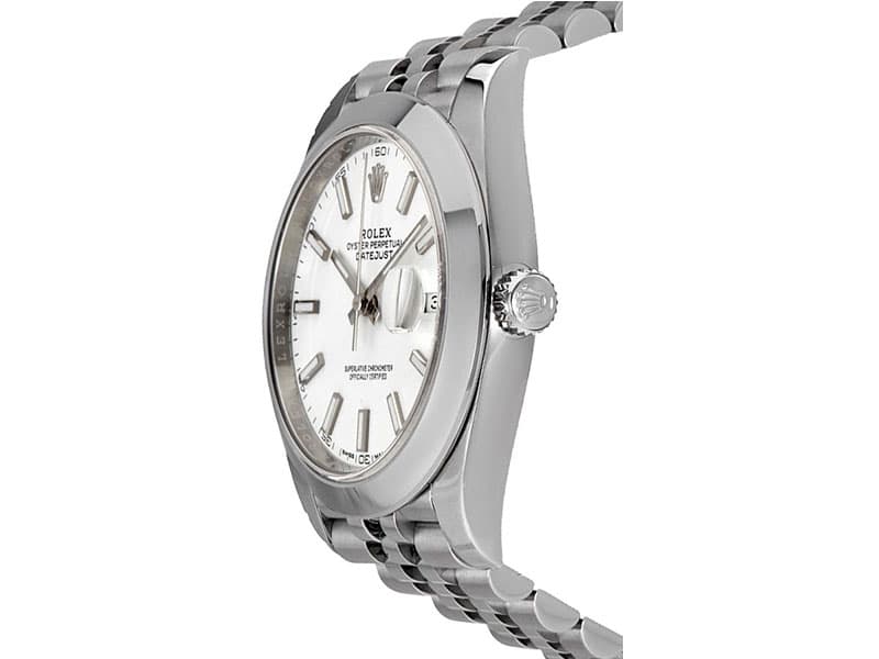 Rolex Datejust m126300-0006 whtsj 41mm White Dial
